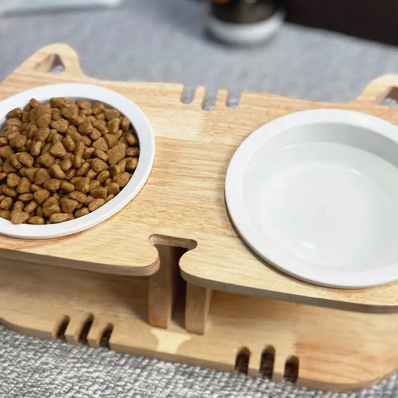 Dining in Style: Why Your Cat Deserves This Adorable Feeding Bowl Holder